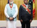 PM Modi conferred with Papua New Guinea's highest civilian award - Hindi News | PM Modi conferred with Papua New Guinea's highest civilian award | Latest national News at Lokmattimes.com