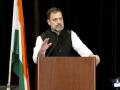 Rahul reiterates caste census demand, accuses BJP-RSS of attacking Constitution - Hindi News | Rahul reiterates caste census demand, accuses BJP-RSS of attacking Constitution | Latest politics News at Lokmattimes.com