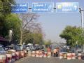 Traffic snarls on Delhi roads for third consecutive day - Hindi News | Traffic snarls on Delhi roads for third consecutive day | Latest politics News at Lokmattimes.com