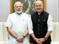 Anupam Kher thanks PM Narendra Modi for his leadership on birthday - Hindi News | Anupam Kher thanks PM Narendra Modi for his leadership on birthday | Latest entertainment News at Lokmattimes.com
