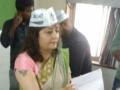 Ahead of BMC polls, Preeti Sharma-Menon new AAP Mumbai President - Hindi News | Ahead of BMC polls, Preeti Sharma-Menon new AAP Mumbai President | Latest maharashtra News at Lokmattimes.com