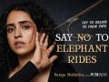 Sanya Malhotra joins forces with PETA India against elephant 'joyrides' - Hindi News | Sanya Malhotra joins forces with PETA India against elephant 'joyrides' | Latest entertainment News at Lokmattimes.com