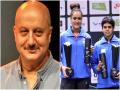 Anupam Kher congratulates Manika Batra, Archana Kamath for WTT Contender tournament win - Hindi News | Anupam Kher congratulates Manika Batra, Archana Kamath for WTT Contender tournament win | Latest entertainment News at Lokmattimes.com