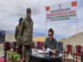 Ladakh MP inaugurates road constructed by Indian Army at 18600 ft - Hindi News | Ladakh MP inaugurates road constructed by Indian Army at 18600 ft | Latest national News at Lokmattimes.com