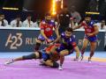 PKL 9: Pardeep Narwal stars with 22 points as U.P. Yoddhas decimate Dabang Delhi - Hindi News | PKL 9: Pardeep Narwal stars with 22 points as U.P. Yoddhas decimate Dabang Delhi | Latest other-sports News at Lokmattimes.com