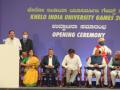 Vice President inaugurates Khelo India University Games - Hindi News | Vice President inaugurates Khelo India University Games | Latest politics News at Lokmattimes.com