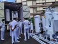 COVID-19: Indian Navy launches mobile oxygen generation plants - Hindi News | COVID-19: Indian Navy launches mobile oxygen generation plants | Latest national News at Lokmattimes.com