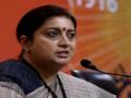 Cong, BJP spar as Irani buys land in Amethi for house - Hindi News | Cong, BJP spar as Irani buys land in Amethi for house | Latest politics News at Lokmattimes.com