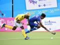 National Games hockey: UP survive a scare to join Maharashtra, Haryana and Karnataka in semis - Hindi News | National Games hockey: UP survive a scare to join Maharashtra, Haryana and Karnataka in semis | Latest hockey News at Lokmattimes.com