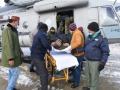 BSF airlifts 3 patients from snow-bound Tangdhar sector in J&K - Hindi News | BSF airlifts 3 patients from snow-bound Tangdhar sector in J&K | Latest national News at Lokmattimes.com
