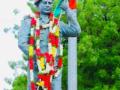 Statue of Colonel martyred in Galwan clash unveiled in Telangana - Hindi News | Statue of Colonel martyred in Galwan clash unveiled in Telangana | Latest international News at Lokmattimes.com