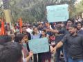 Protests at Hyderabad University after professor attempts to rape foreign student - Hindi News | Protests at Hyderabad University after professor attempts to rape foreign student | Latest national News at Lokmattimes.com