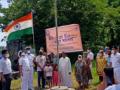 Goa's islanders back down, take part in naval flag hoisting event - Hindi News | Goa's islanders back down, take part in naval flag hoisting event | Latest politics News at Lokmattimes.com