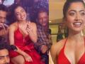 Rashmika delights paps with 'Saami Saami' hookstep in stunning outfit - Hindi News | Rashmika delights paps with 'Saami Saami' hookstep in stunning outfit | Latest entertainment News at Lokmattimes.com