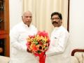 Jharkhand CM Soren meets Kharge to congratulate him on Karnataka victory - Hindi News | Jharkhand CM Soren meets Kharge to congratulate him on Karnataka victory | Latest politics News at Lokmattimes.com