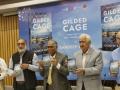 Khurshid, Drabu, Gen. Hasnain release Sandeep Bamzai's 'The Gilded Cage' - Hindi News | Khurshid, Drabu, Gen. Hasnain release Sandeep Bamzai's 'The Gilded Cage' | Latest politics News at Lokmattimes.com
