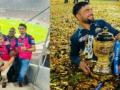 Rashid falls in love with IPL trophy; Yusuf Pathan just happy to be there with old RR teammates - Hindi News | Rashid falls in love with IPL trophy; Yusuf Pathan just happy to be there with old RR teammates | Latest cricket News at Lokmattimes.com