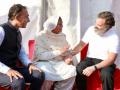 Rahul meets Kanshi Ram's sister in BJY's Punjab leg - Hindi News | Rahul meets Kanshi Ram's sister in BJY's Punjab leg | Latest politics News at Lokmattimes.com