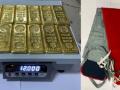 Six held at Mumbai airport with 12 kg gold worth Rs 5.38 crore - Hindi News | Six held at Mumbai airport with 12 kg gold worth Rs 5.38 crore | Latest national News at Lokmattimes.com