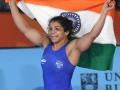 CWG 2022: Sakshi Malik wins gold medal in women's freestyle 62kg category - Hindi News | CWG 2022: Sakshi Malik wins gold medal in women's freestyle 62kg category | Latest other-sports News at Lokmattimes.com