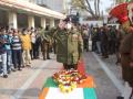 Tributes paid to martyred J&K policeman Rohit Chib - Hindi News | Tributes paid to martyred J&K policeman Rohit Chib | Latest national News at Lokmattimes.com