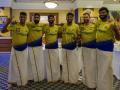 CSK players take up the Kolam challenge; celebrate the traditional way - Hindi News | CSK players take up the Kolam challenge; celebrate the traditional way | Latest cricket News at Lokmattimes.com
