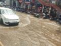 Heavy rain in Delhi causes waterlogging, traffic snarls - Hindi News | Heavy rain in Delhi causes waterlogging, traffic snarls | Latest national News at Lokmattimes.com
