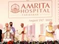 PM Modi inaugurates Amrita Hospital in Faridabad - Hindi News | PM Modi inaugurates Amrita Hospital in Faridabad | Latest health News at Lokmattimes.com