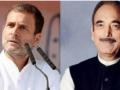 Party election a farce & sham, Rahul immature & coterie running the show: Azad - Hindi News | Party election a farce & sham, Rahul immature & coterie running the show: Azad | Latest politics News at Lokmattimes.com