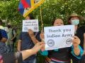 Regional Tibetan Youth Congress holds anti-China protest outside Chinese Consulate in Toronto - Hindi News | Regional Tibetan Youth Congress holds anti-China protest outside Chinese Consulate in Toronto | Latest international News at Lokmattimes.com