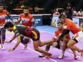 PKL 9: Bharat's unbelievable raiding helps Bengaluru Bulls defeat Gujarat Giants - Hindi News | PKL 9: Bharat's unbelievable raiding helps Bengaluru Bulls defeat Gujarat Giants | Latest other-sports News at Lokmattimes.com
