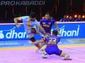 PKL 8: Pardeep Narwal helps U.P Yoddha thrash Dabang Delhi, improve playoff chances - Hindi News | PKL 8: Pardeep Narwal helps U.P Yoddha thrash Dabang Delhi, improve playoff chances | Latest other-sports News at Lokmattimes.com