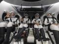 SpaceX successfully returns NASA, ESA astronauts from space station - Hindi News | SpaceX successfully returns NASA, ESA astronauts from space station | Latest technology News at Lokmattimes.com