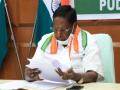 Puducherry CM asked to prove majority on Feb 22 - Hindi News | Puducherry CM asked to prove majority on Feb 22 | Latest politics News at Lokmattimes.com