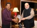 Nawazuddin Siddiqui calls on Amit Shah - Hindi News | Nawazuddin Siddiqui calls on Amit Shah | Latest entertainment News at Lokmattimes.com