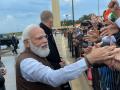 Ecstatic Indian-Americans welcome PM Modi in Washington - Hindi News | Ecstatic Indian-Americans welcome PM Modi in Washington | Latest international News at Lokmattimes.com