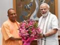 Yogi meets PM Modi, discusses new UP cabinet - Hindi News | Yogi meets PM Modi, discusses new UP cabinet | Latest politics News at Lokmattimes.com