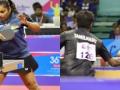 National Games, TT: Gujarat's Harmeet, WB's Sutirtha upset Sathiyan, Manika; Shah-Krittwika bag mixed gold - Hindi News | National Games, TT: Gujarat's Harmeet, WB's Sutirtha upset Sathiyan, Manika; Shah-Krittwika bag mixed gold | Latest other-sports News at Lokmattimes.com