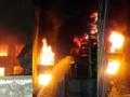 Fire guts tarpaulin manufacturing factory in Delhi's Narela, no injuries - Hindi News | Fire guts tarpaulin manufacturing factory in Delhi's Narela, no injuries | Latest national News at Lokmattimes.com