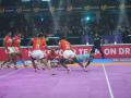PKL 9: UP Yoddhas go down to Gujarat Giants - Hindi News | PKL 9: UP Yoddhas go down to Gujarat Giants | Latest other-sports News at Lokmattimes.com