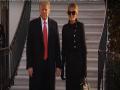 Bagwati Melania exits White House in funeral black outfit with USD 50,000 Birkin bag - Hindi News | Bagwati Melania exits White House in funeral black outfit with USD 50,000 Birkin bag | Latest international News at Lokmattimes.com
