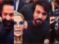 Ram Charan and Jr NTR's response to Rakhi Sawant while Karan ignores her - Hindi News | Ram Charan and Jr NTR's response to Rakhi Sawant while Karan ignores her | Latest entertainment News at Lokmattimes.com