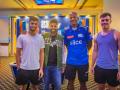 Two-time NBA champion Ray Allen meets Mumbai Indians players during his India visit - Hindi News | Two-time NBA champion Ray Allen meets Mumbai Indians players during his India visit | Latest other-sports News at Lokmattimes.com