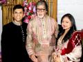 Big B joins producer Anand Pandit's Diwali bash right after 'KBC' shoot - Hindi News | Big B joins producer Anand Pandit's Diwali bash right after 'KBC' shoot | Latest entertainment News at Lokmattimes.com