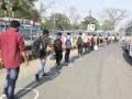 Offices, shops re-open, buses back on roads in Gujarat - Hindi News | Offices, shops re-open, buses back on roads in Gujarat | Latest health News at Lokmattimes.com