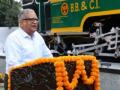 94-year-old loco, 'Little Red Horse' dazzles at Western Railway's revamped heritage lawn - Hindi News | 94-year-old loco, 'Little Red Horse' dazzles at Western Railway's revamped heritage lawn | Latest national News at Lokmattimes.com