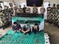 BSF makes major arms haul in Mizoram, three held - Hindi News | BSF makes major arms haul in Mizoram, three held | Latest national News at Lokmattimes.com