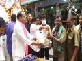 TRS leader distributes live chicken, liquor to celebrate launch of national party - Hindi News | TRS leader distributes live chicken, liquor to celebrate launch of national party | Latest politics News at Lokmattimes.com