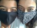 Kajol shares glimpse of 'the masked bandits' - Hindi News | Kajol shares glimpse of 'the masked bandits' | Latest lifestyle News at Lokmattimes.com