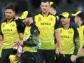 T20 World Cup: Australia survive Rashid Khan cameo to win by four runs, keep semifinal hope alive - Hindi News | T20 World Cup: Australia survive Rashid Khan cameo to win by four runs, keep semifinal hope alive | Latest cricket News at Lokmattimes.com